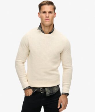 Sweter z dzianiny o fakturze Sweter z dzianiny o fakturze