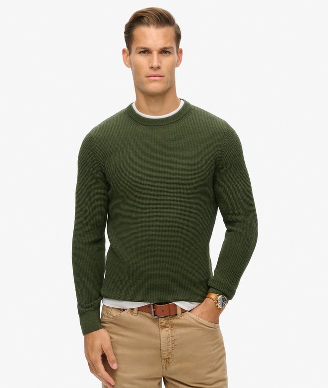 Sweter z dzianiny o fakturze Sweter z dzianiny o fakturze