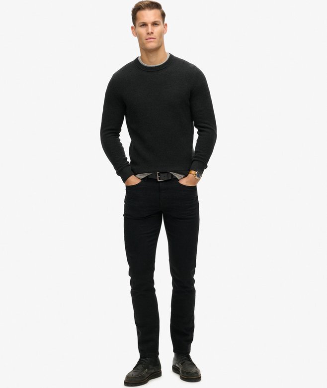 Sweter z dzianiny o fakturze Sweter z dzianiny o fakturze