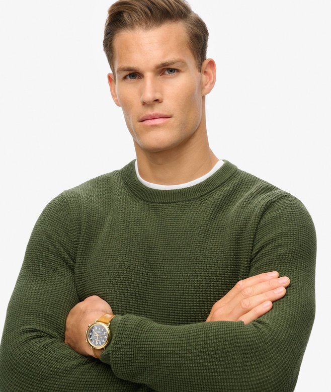 Sweter z dzianiny o fakturze Sweter z dzianiny o fakturze