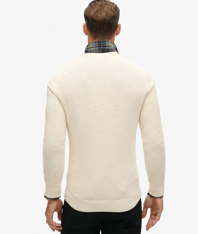 Sweter z dzianiny o fakturze Sweter z dzianiny o fakturze
