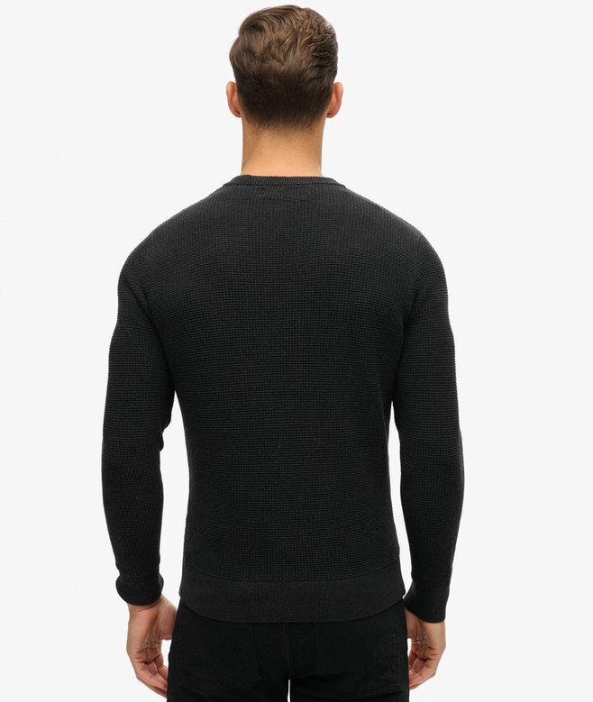 Sweter z dzianiny o fakturze Sweter z dzianiny o fakturze