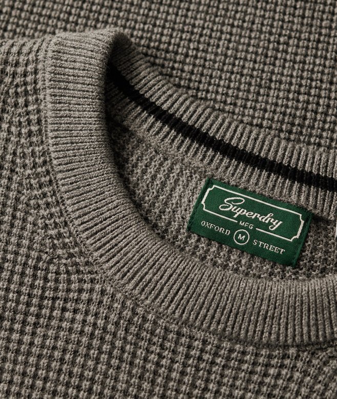 Sweter z dzianiny o fakturze Sweter z dzianiny o fakturze