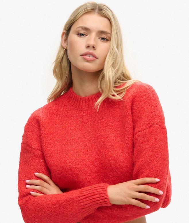 Sweter z dzianiny o fakturze Vintage Sweter z dzianiny o fakturze Vintage
