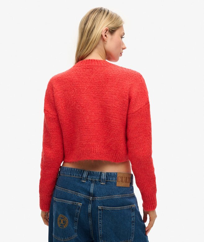 Sweter z dzianiny o fakturze Vintage Sweter z dzianiny o fakturze Vintage