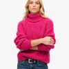 Sweter z golfem o luźnym splocie Sweter z golfem o luźnym splocie