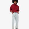 Sweter z golfem o luźnym splocie Sweter z golfem o luźnym splocie