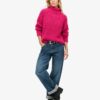 Sweter z golfem o luźnym splocie Sweter z golfem o luźnym splocie