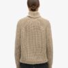 Sweter z golfem o luźnym splocie Sweter z golfem o luźnym splocie