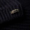 Sweter z grubej dzianiny z półsuwakiem