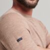 Sweter z okrągłym dekoltem z wełny merynosowej Sweter z okrągłym dekoltem z wełny merynosowej