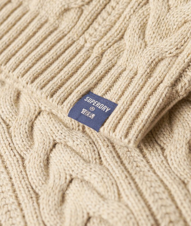 Sweter z opadającymi ramionami i golfem Sweter z opadającymi ramionami i golfem