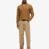 Sweter z półsuwakiem Vintage Jacob Cable Knit Dzianina Sweter z półsuwakiem Vintage Jacob Cable Knit Dzianina