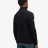 Sweter z półsuwakiem Vintage Jacob Cable Knit Dzianina Sweter z półsuwakiem Vintage Jacob Cable Knit Dzianina