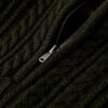 Sweter z półsuwakiem Vintage Jacob Cable Knit Dzianina Sweter z półsuwakiem Vintage Jacob Cable Knit Dzianina