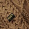 Sweter z półsuwakiem Vintage Jacob Cable Knit Dzianina Sweter z półsuwakiem Vintage Jacob Cable Knit Dzianina