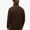 Sweter z półsuwakiem Vintage Jacob z dzianiny typu cable knit Sweter z półsuwakiem Vintage Jacob z dzianiny typu cable knit