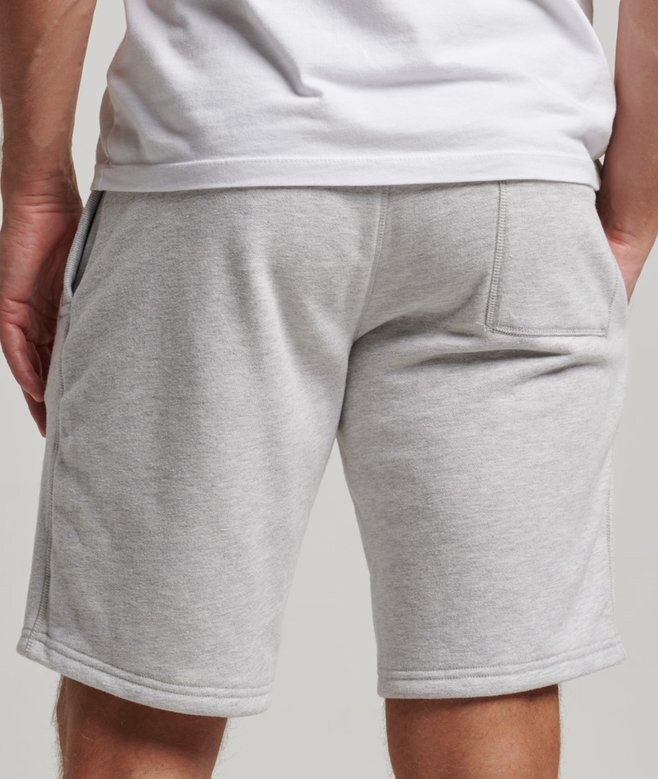 Szorty dżersejowe z haftowanym logo w stylu Vintage Szorty dżersejowe z haftowanym logo w stylu Vintage