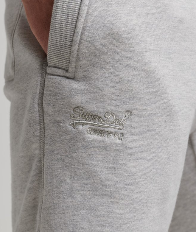 Szorty dżersejowe z haftowanym logo w stylu Vintage Szorty dżersejowe z haftowanym logo w stylu Vintage