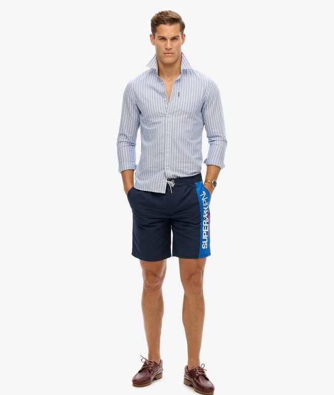 Szorty surfingowe z logo Sportswear 19 cali z recyklingu Szorty surfingowe z logo Sportswear 19 cali z recyklingu