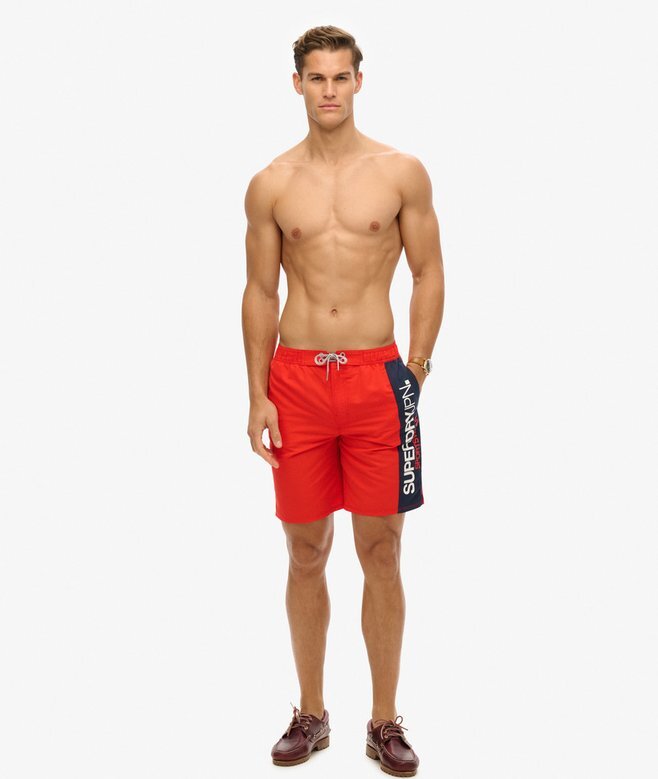 Szorty surfingowe z logo Sportswear 19 cali z recyklingu Szorty surfingowe z logo Sportswear 19 cali z recyklingu