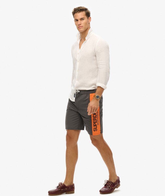 Szorty surfingowe z logo Sportswear 19 cali z recyklingu Szorty surfingowe z logo Sportswear 19 cali z recyklingu