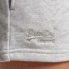 Szorty z dzianiny z haftowanym logo w stylu Vintage