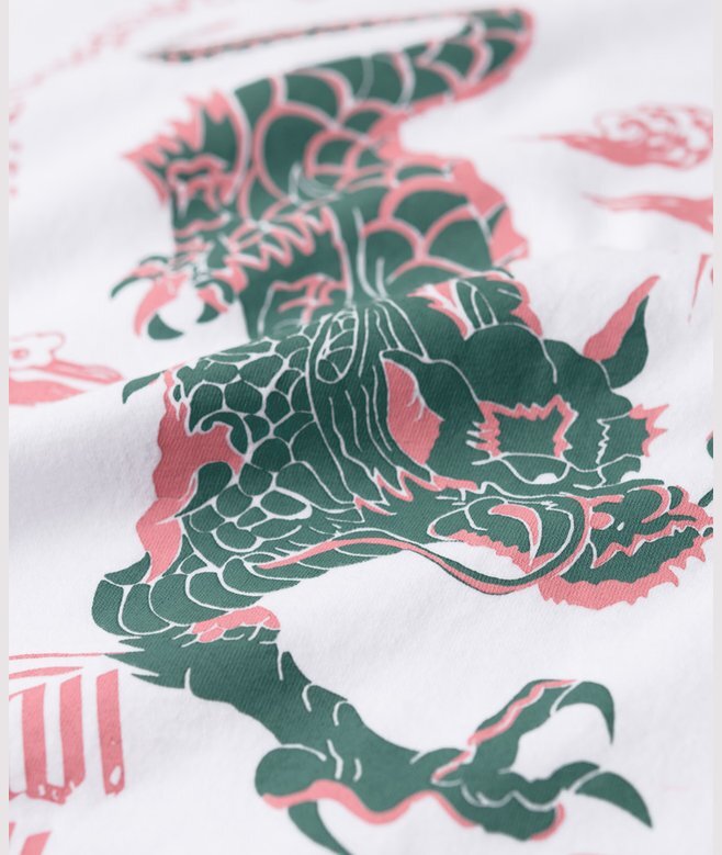 T-shirt Komodo X Superdry Kailash Dragon T-shirt Komodo X Superdry Kailash Dragon