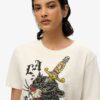 T-shirt Neo Trad Tattoo o luźnym kroju