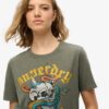 T-shirt Neo Trad Tattoo o luźnym kroju