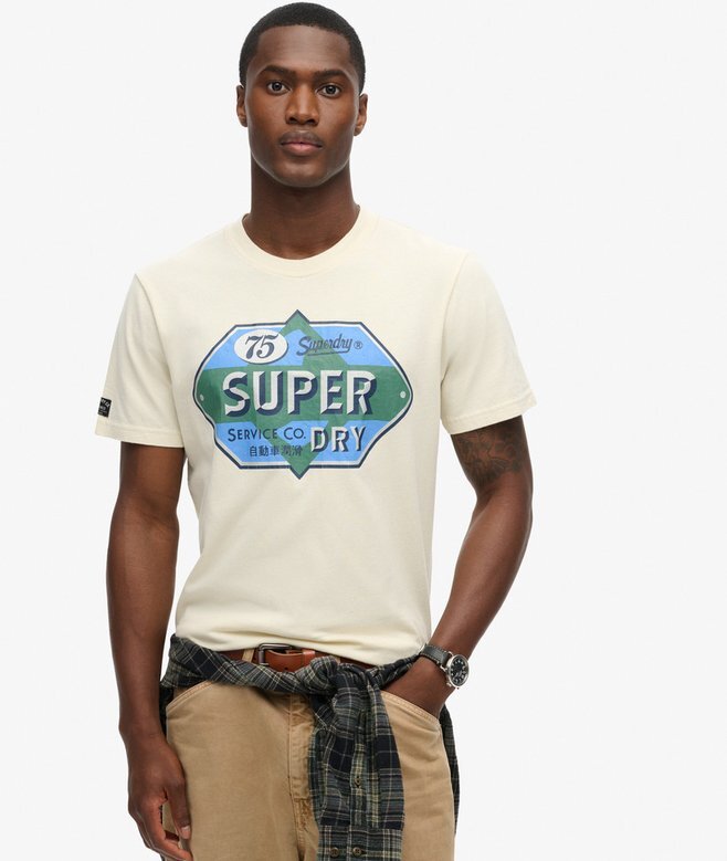 T-shirt roboczy z nadrukiem Gasoline T-shirt roboczy z nadrukiem Gasoline