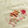 T-shirt Suika Metallic z luźnym dekoltem w serek