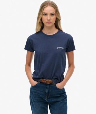 T-shirt z dopasowanym krojem i charakterystycznym logo