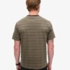 T-shirt z kieszenią w teksturowane paski T-shirt z kieszenią w teksturowane paski
