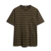 T-shirt z kieszenią w teksturowane paski T-shirt z kieszenią w teksturowane paski