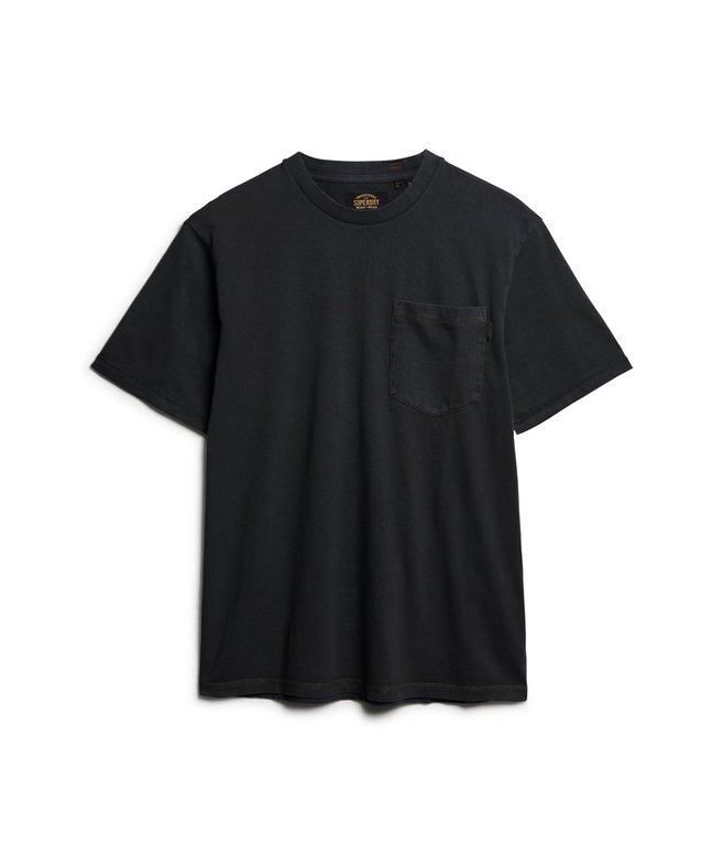 T-shirt z kontrastowymi szwami na kieszeni T-shirt z kontrastowymi szwami na kieszeni