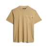 T-shirt z kontrastowymi szwami na kieszeni T-shirt z kontrastowymi szwami na kieszeni