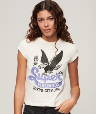 T-shirt z krótkim rękawem i ozdobnym nadrukiem T-shirt z krótkim rękawem i ozdobnym nadrukiem