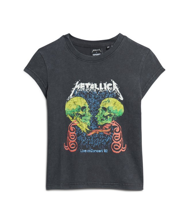 T-shirt z krótkim rękawem Metallica X Superdry T-shirt z krótkim rękawem Metallica X Superdry