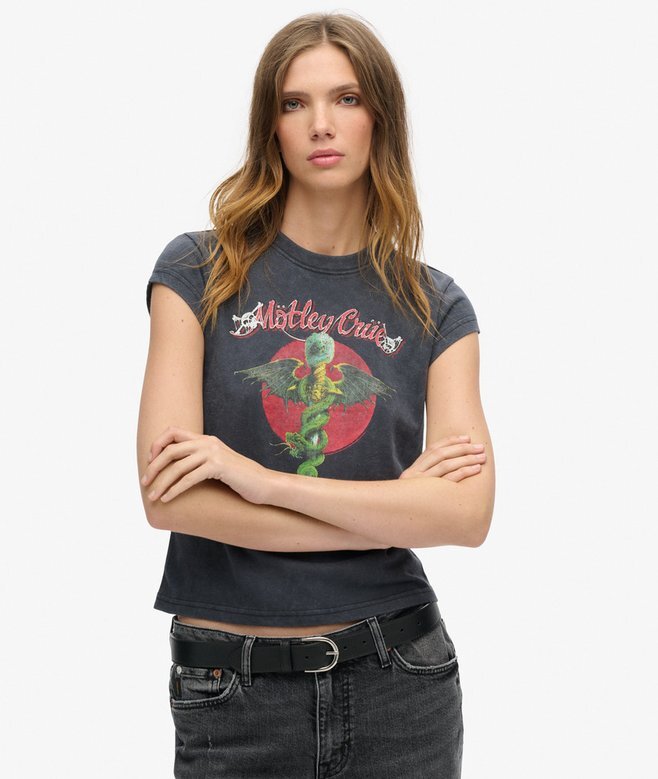 T-shirt z krótkim rękawem Motley Crue X Superdry T-shirt z krótkim rękawem Motley Crue X Superdry