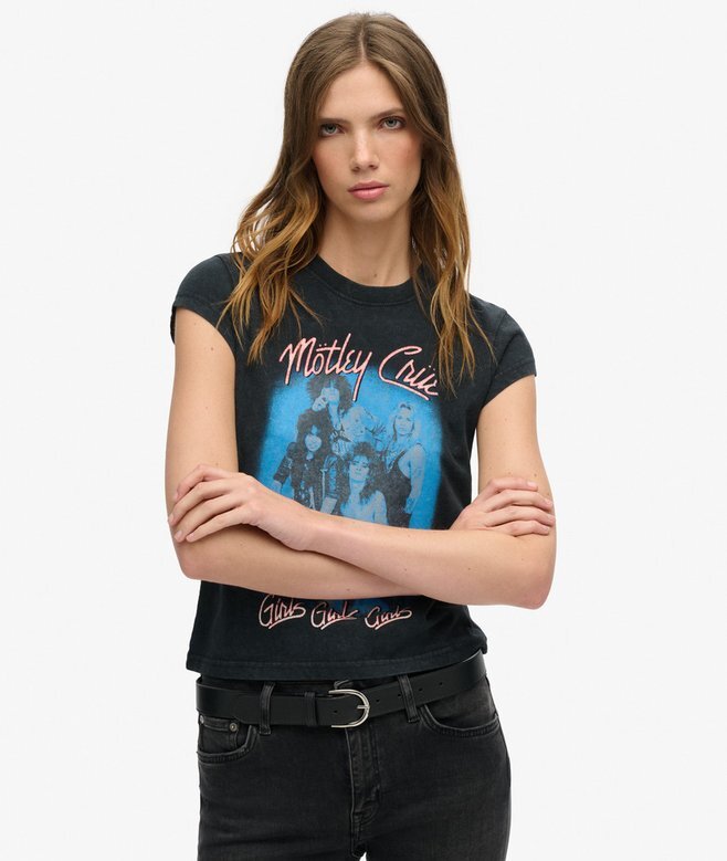 T-shirt z krótkim rękawem Motley Crue X Superdry T-shirt z krótkim rękawem Motley Crue X Superdry