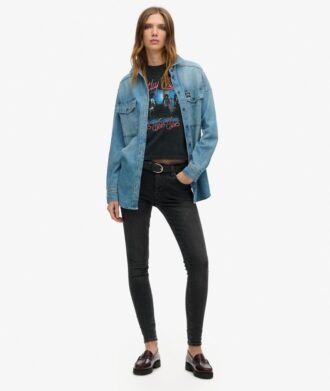 T-shirt z krótkim rękawem Motley Crue X Superdry