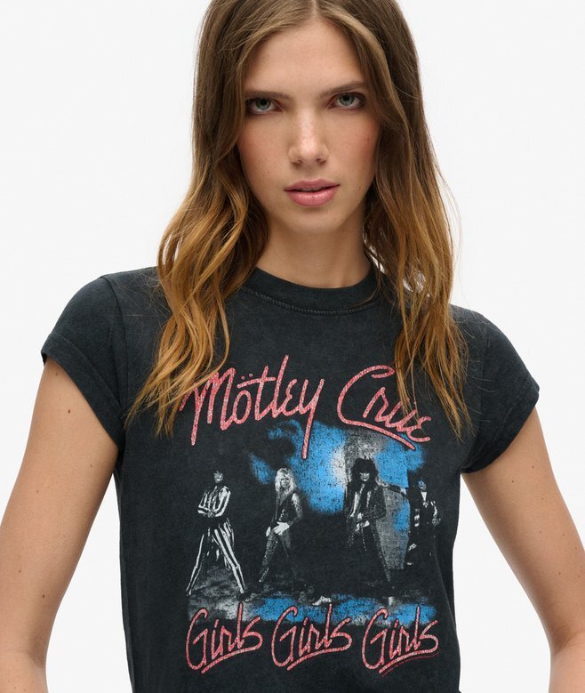 T-shirt z krótkim rękawem Motley Crue X Superdry T-shirt z krótkim rękawem Motley Crue X Superdry