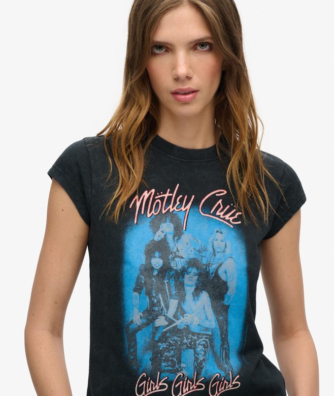 T-shirt z krótkim rękawem Motley Crue X Superdry T-shirt z krótkim rękawem Motley Crue X Superdry