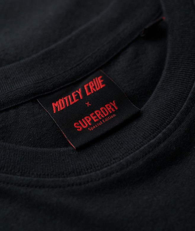 T-shirt z krótkim rękawem Motley Crue X Superdry T-shirt z krótkim rękawem Motley Crue X Superdry