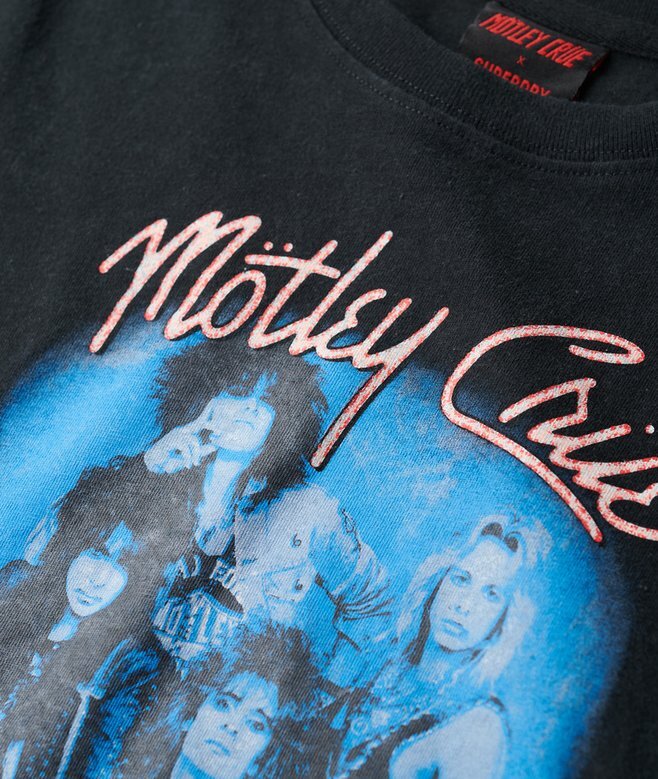 T-shirt z krótkim rękawem Motley Crue X Superdry T-shirt z krótkim rękawem Motley Crue X Superdry