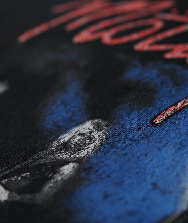 T-shirt z krótkim rękawem Motley Crue X Superdry T-shirt z krótkim rękawem Motley Crue X Superdry
