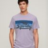 T-shirt z logo Cali w paski