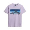 T-shirt z logo Cali w paski