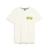 T-shirt z logo Cali w paski
